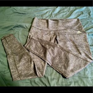 Adidas grey climalite leggings